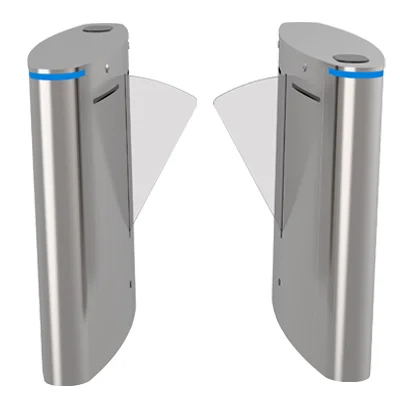 FB-E-1000 single lane flap barrier by CDN Technologies