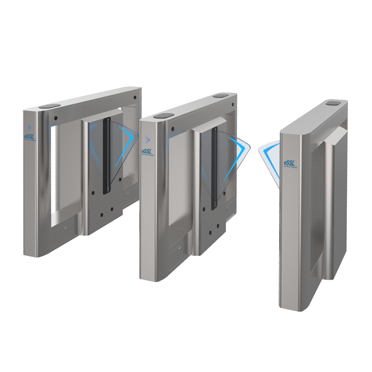 FB-E-2216 swing gate flap barrier by CDN Technologies